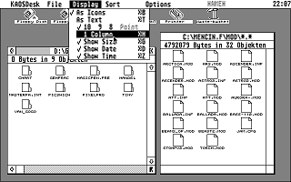 KAOSdesk atari screenshot